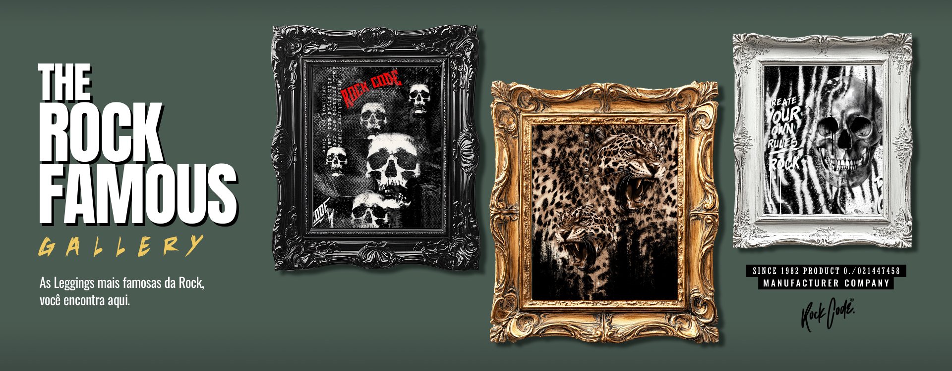 As Legging Mais Famosas da Rock!