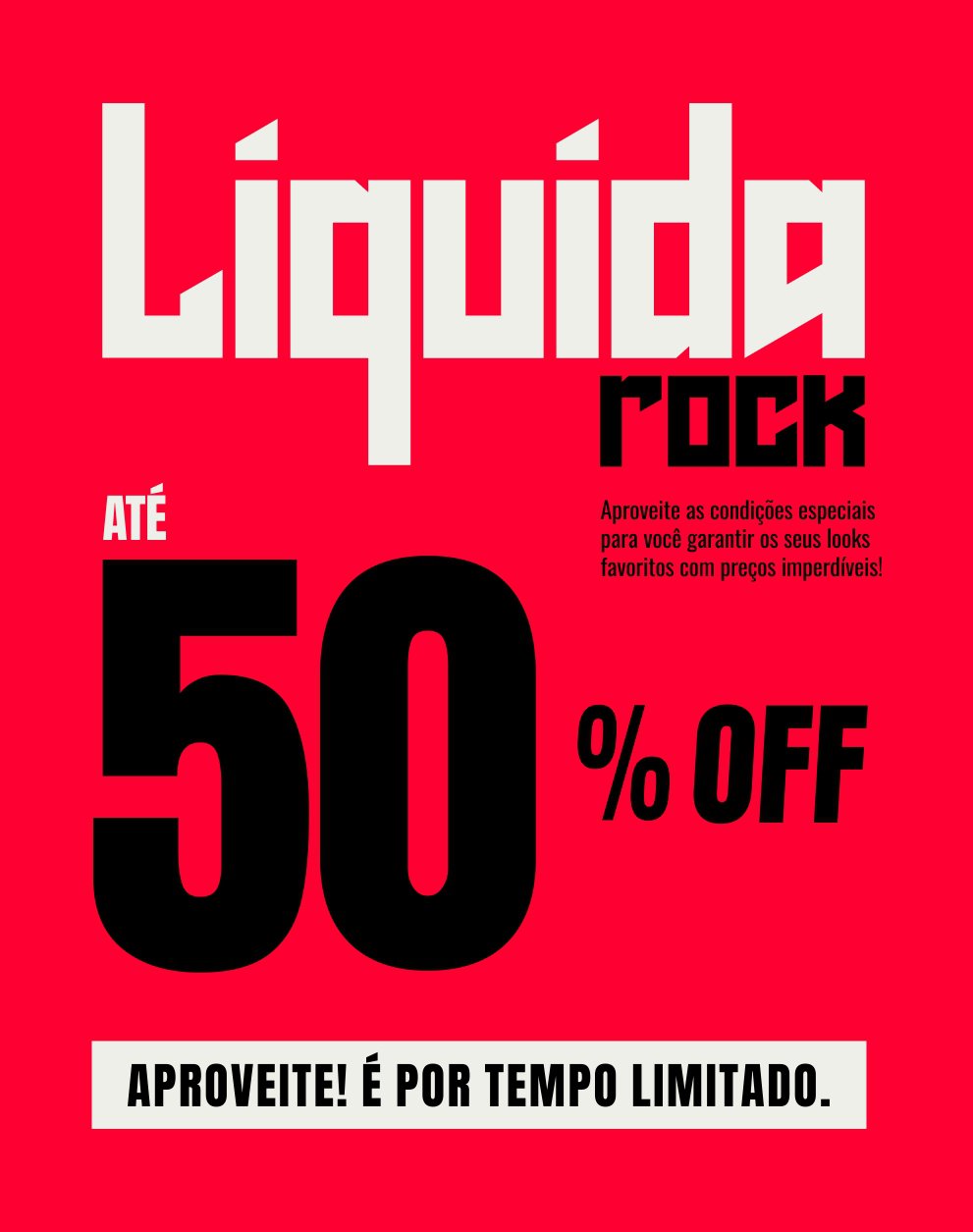Mega Liquida da Rock! Aproveite!