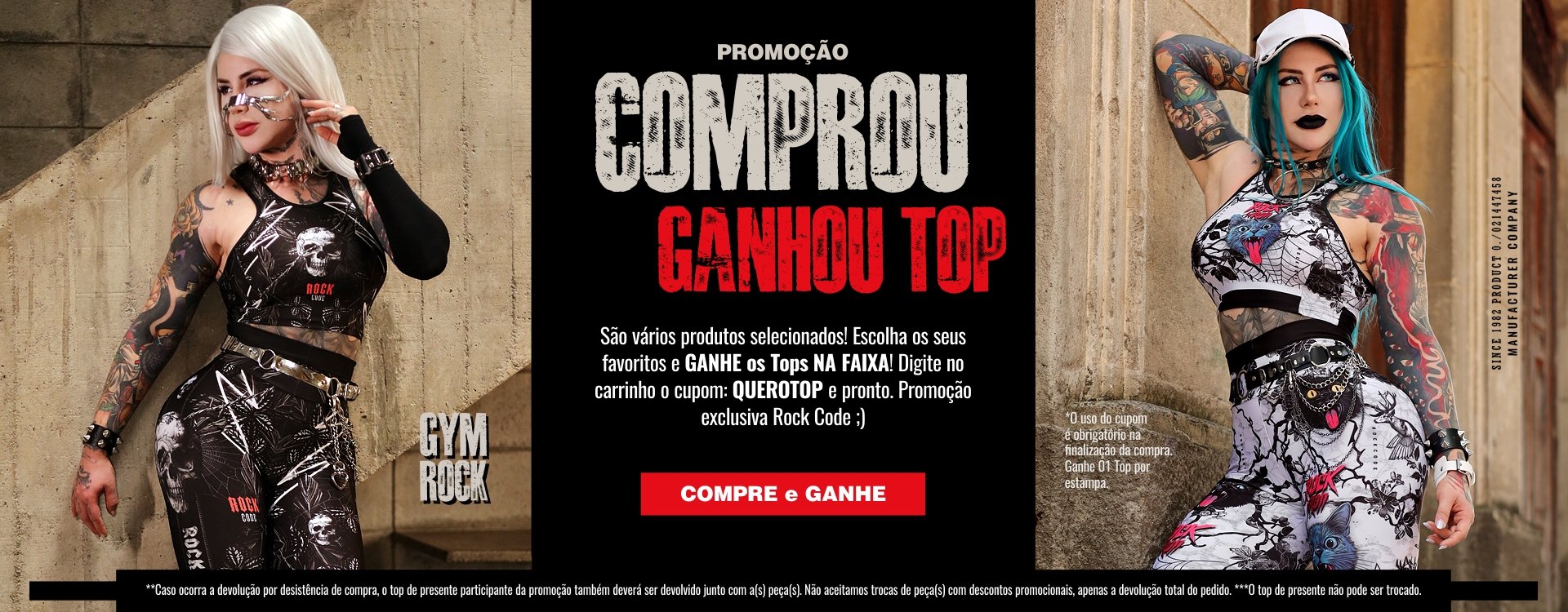 Comprou Ganhou o Top! Aproveite a Promoção