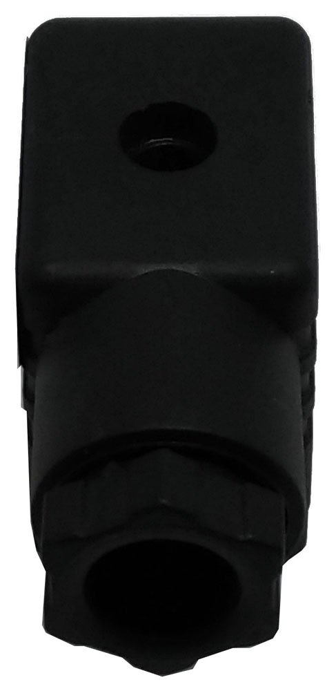 PLUG CONECTOR DIN 43650-B PARA SOLENOIDE 2P+T SEM LED-SOCKET200PR