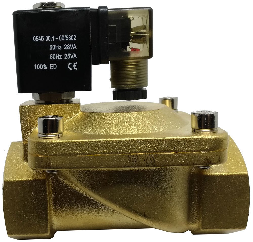 VÁLVULA SOLENOIDE 2 VIAS PARA ÁGUA 11/4 NF KFF AR ÓLEO SERVO-OPERADA-PU22512