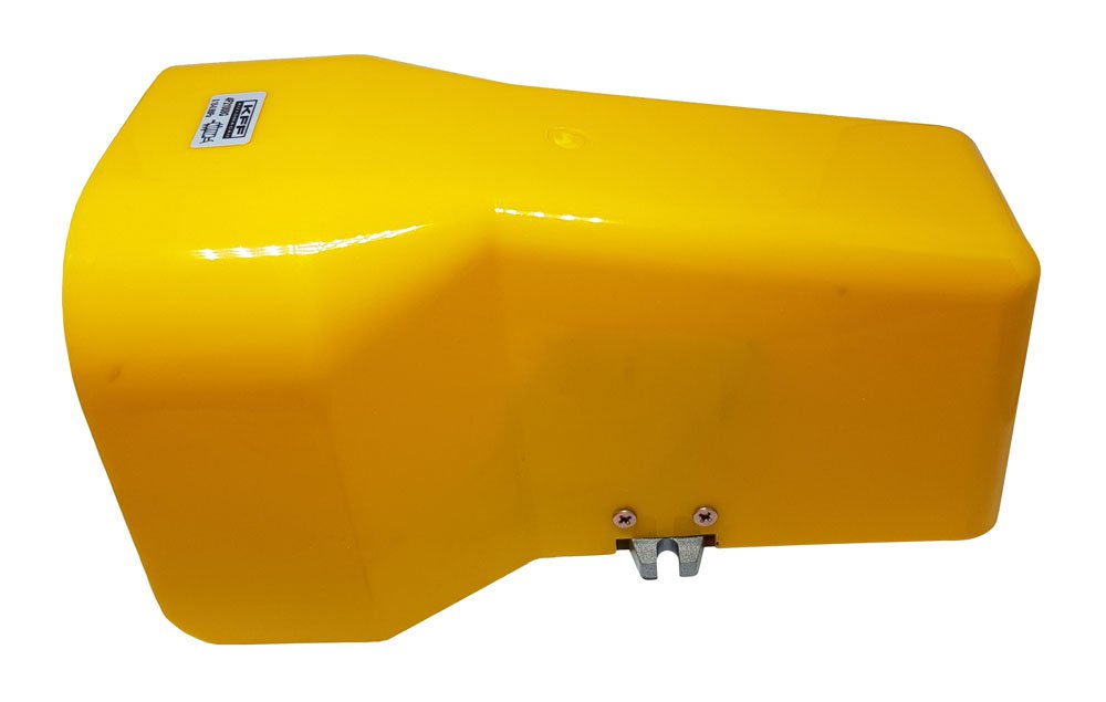 VÁLVULA PNEUMÁTICA PEDAL 5/2 VIAS 1/4 KFF RETORNO MOLA COM PROTETOR PLÁSTICO-4F21008G