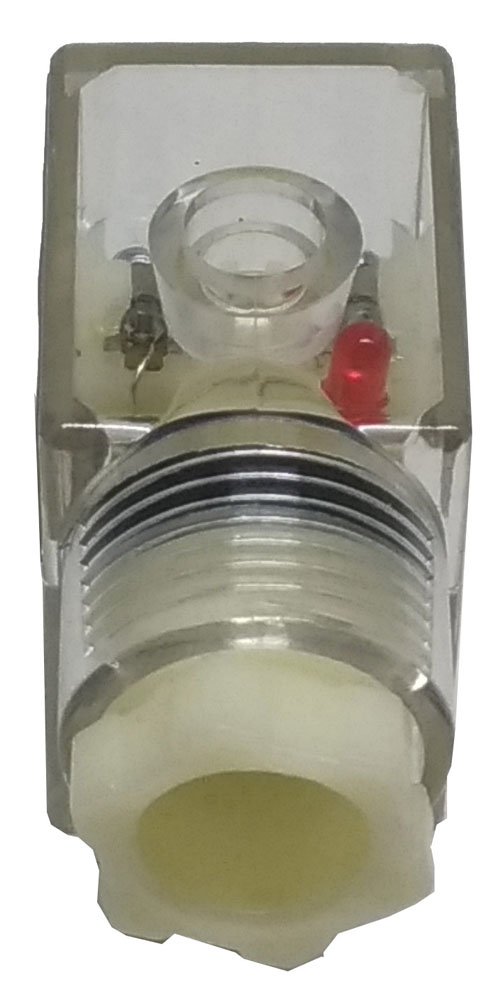 CONECTOR DIN 43650 COM LED MODELO 