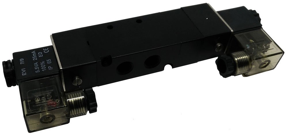 VÁLVULA SOLENOIDE 5/3 VIAS 1/4 KFF SÉRIE 300-4V330C08