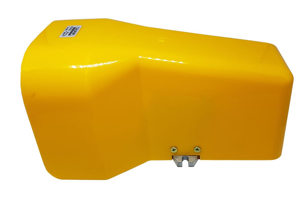 VÁLVULA PNEUMÁTICA PEDAL 5/2 VIAS 1/4 KFF TRAVA COM PROTETOR PLÁSTICO-4F21008LG