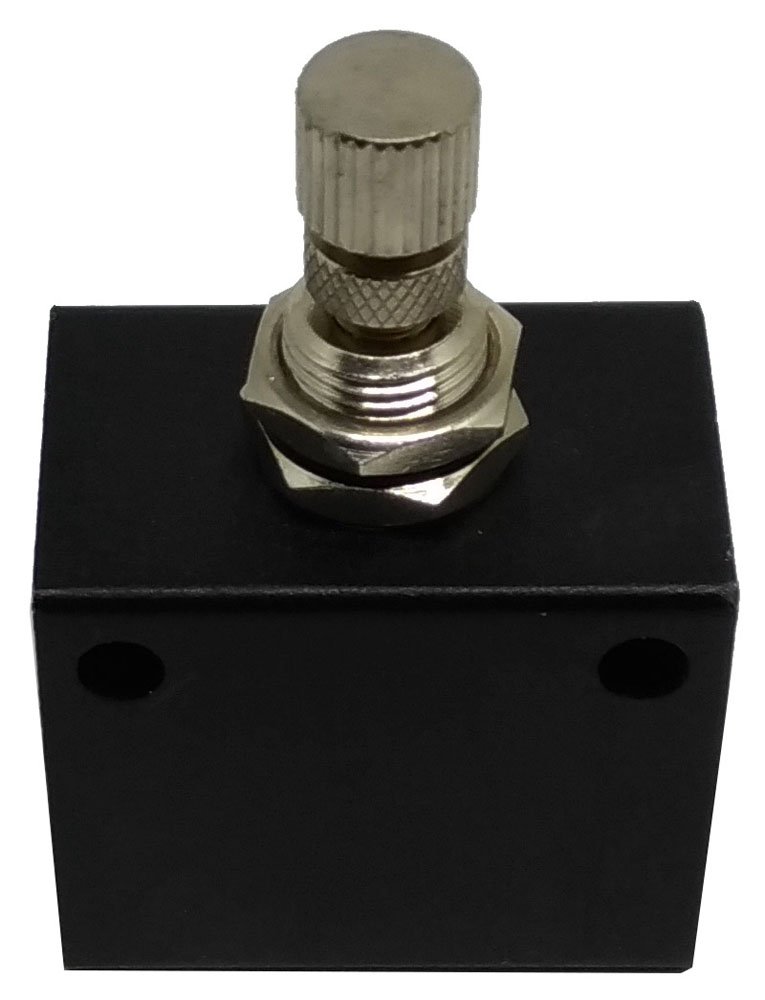VÁLVULA CONTROLE DE FLUXO PNEUMÁTICA 3/8 KFF UNIDIRECIONAL-SV03