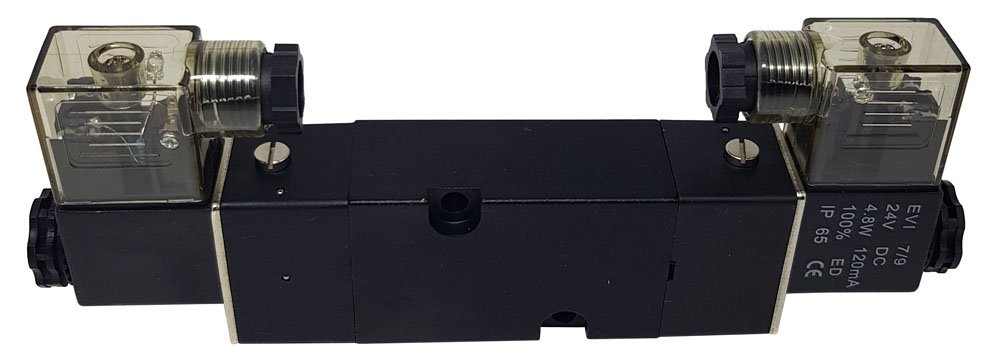 VÁLVULA NAMUR 5/2 VIAS 1/4 KFF DUPLO SOLENOIDE SÉRIE 300-4V32008B