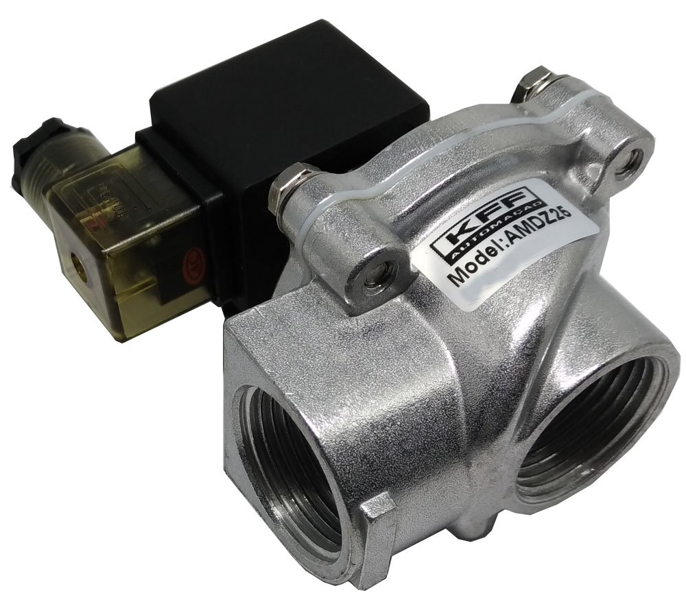 VÁLVULA SOLENOIDE PARA FILTRO MANGA 2 VIAS NF 1 KFF-AMDZ25
