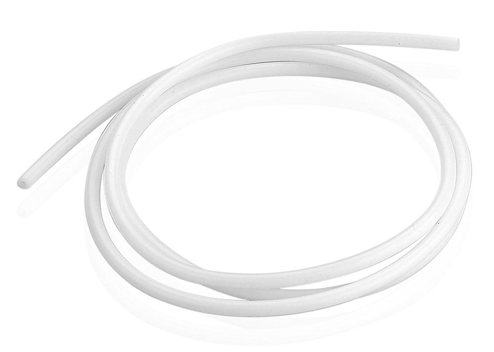 MANGUEIRA TUBO TEFLON 8MM PTFE ALTA TEMPERATURA LISA LEITOSA-PTFE8X6