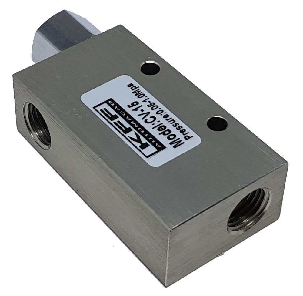 VÁLVULA GERADORA DE VÁCUO PNEUMÁTICA 1/4 KFF-CV15