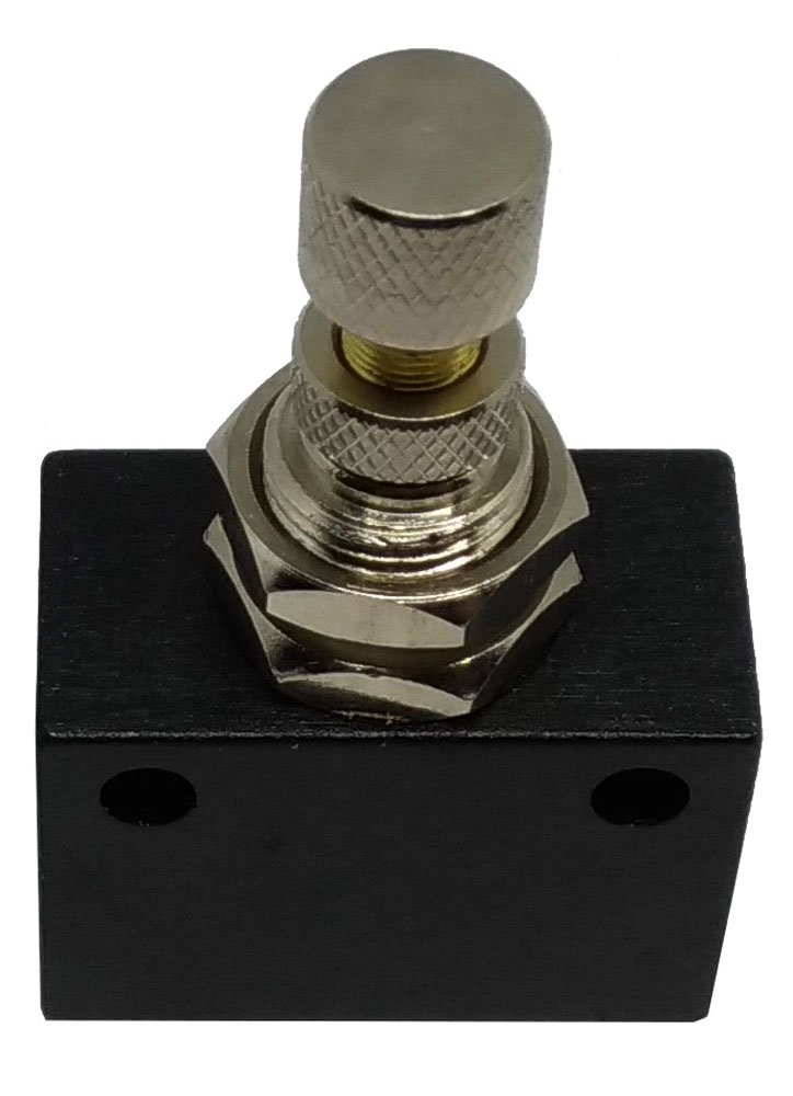 VÁLVULA DE CONTROLE DE FLUXO UNIDIRECIONAL 1/4 KFF-SV02