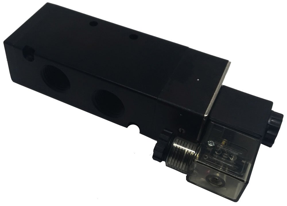 VÁLVULA PNEUMÁTICA 5/2 VIAS RETORNO POR MOLA SOLENOIDE 1/2 KFF 400-4V41015