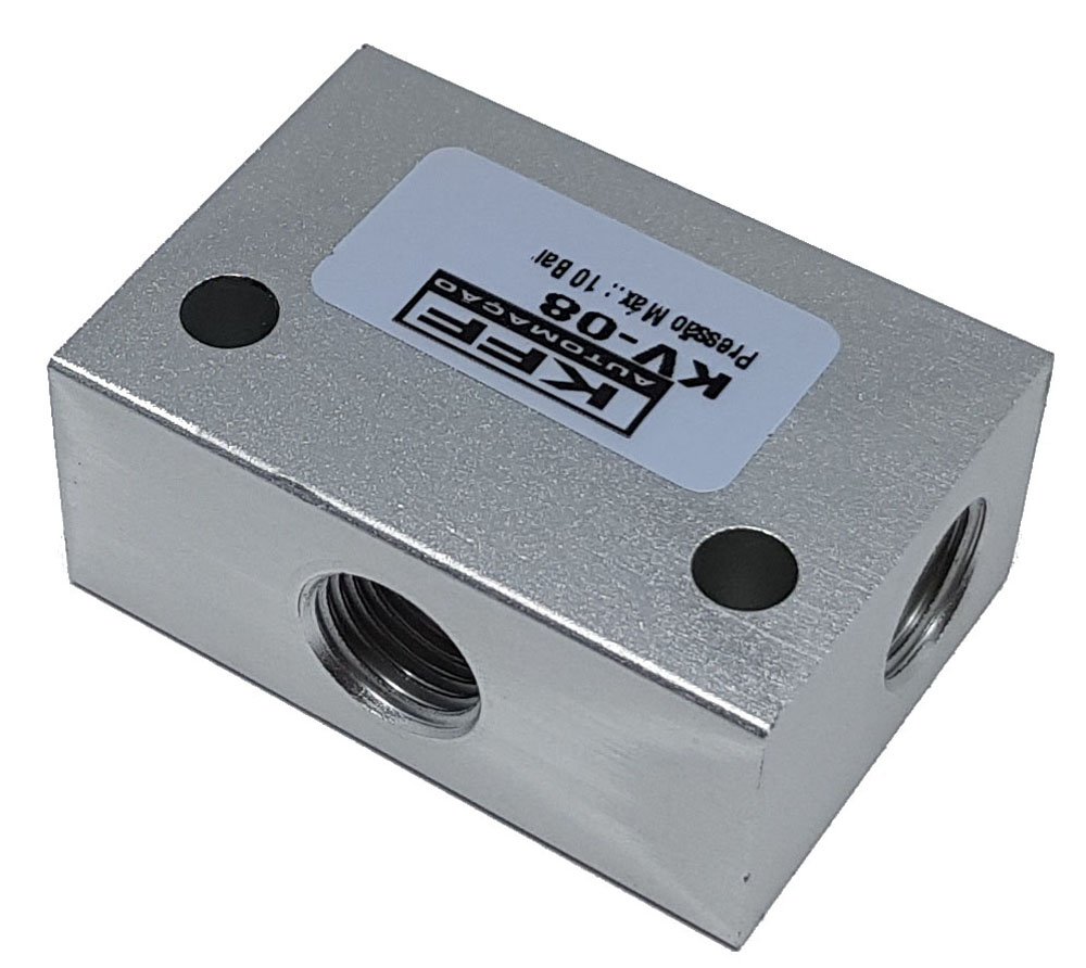 VÁLVULA ALTERNADORA ELEMENTO OU 1/4 KFF-KV08