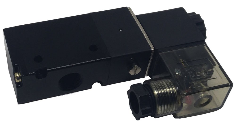 VÁLVULA 3/2 VIAS RETORNO POR MOLA 1/4 NA KFF SÉRIE 200-3V21008NO