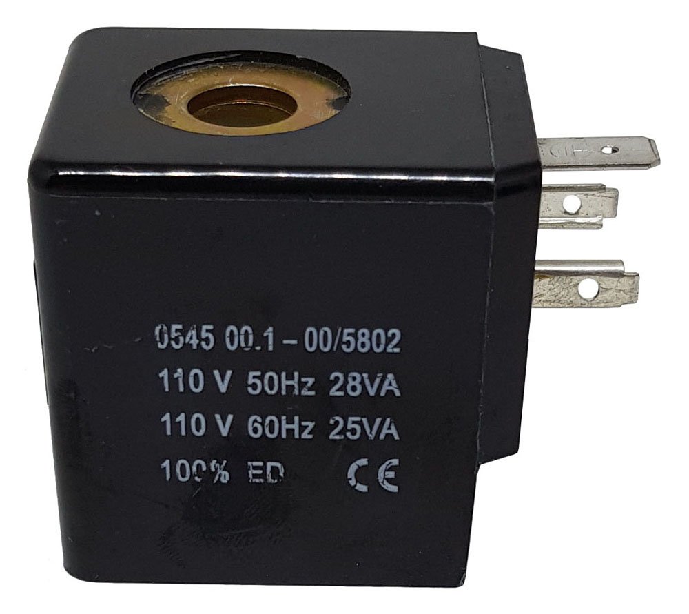 BOBINA SOLENOIDE 110V FURO 14MM 15VA ALTURA 42MM-COILPU14X42AC110V