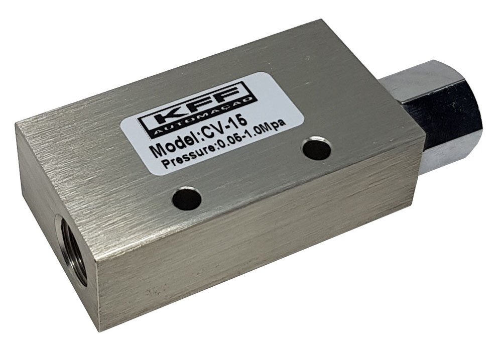 VÁLVULA GERADORA DE VÁCUO PNEUMÁTICA 1/4 KFF-CV15