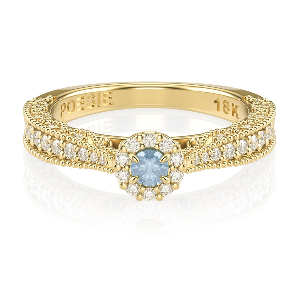 Anel de Noivado Elysian II-Tp