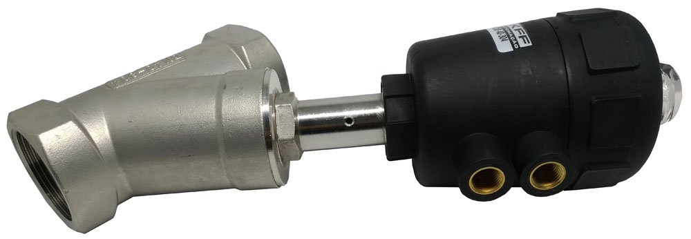 Válvula Angular Pneumática-2K20040304