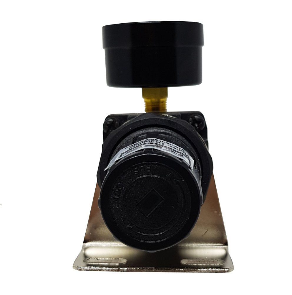 REGULADOR DE PRESSÃO COMPRESSOR 1/4 KFF PNEUMÁTICO SÉRIE TR 0-10 BAR -TR200002