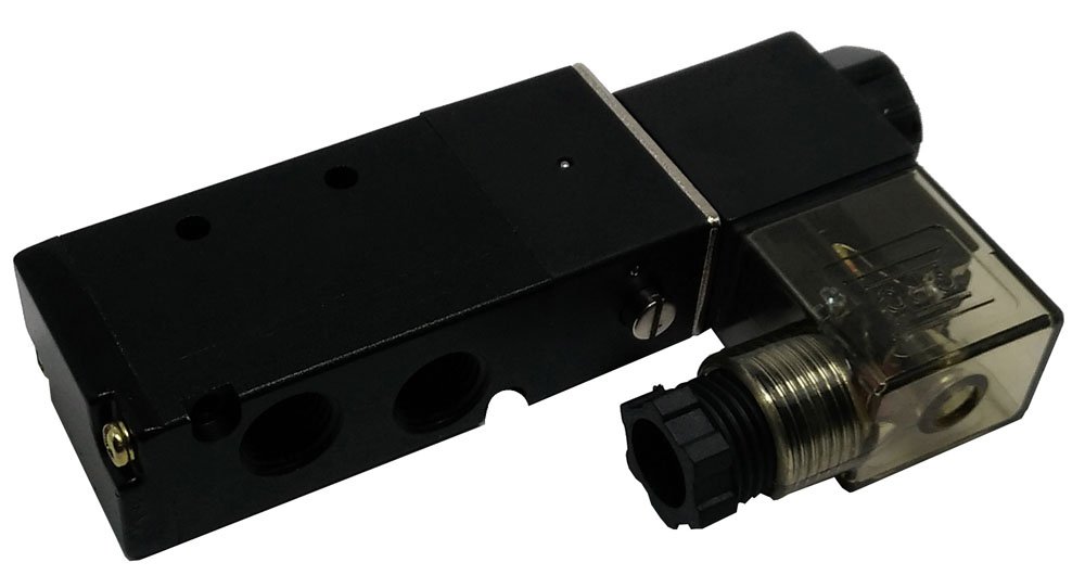 VÁLVULA 5 2 VIAS RETORNO POR MOLA 1/4 KFF SÉRIE 200-4V21008