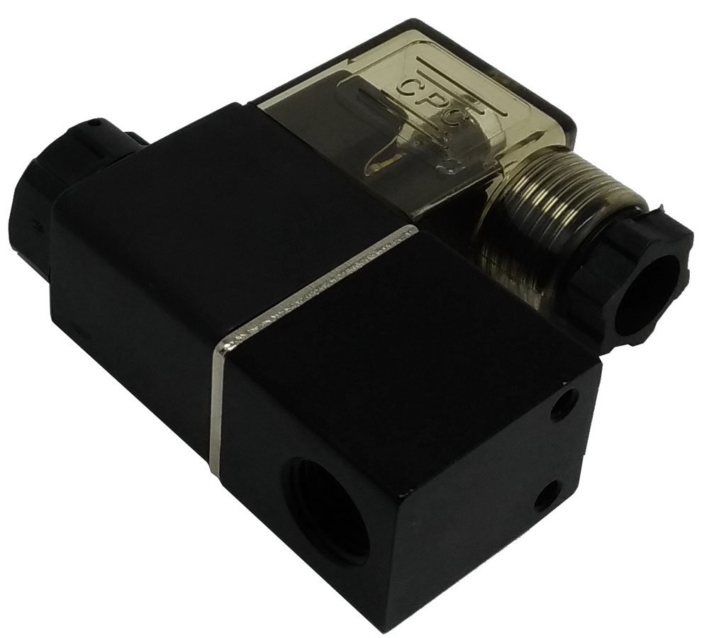 VÁLVULA SOLENOIDE 2 VIAS 1/4 NF KFF PARA AR COMPRIMIDO ÁGUA ÓLEO-2V02508