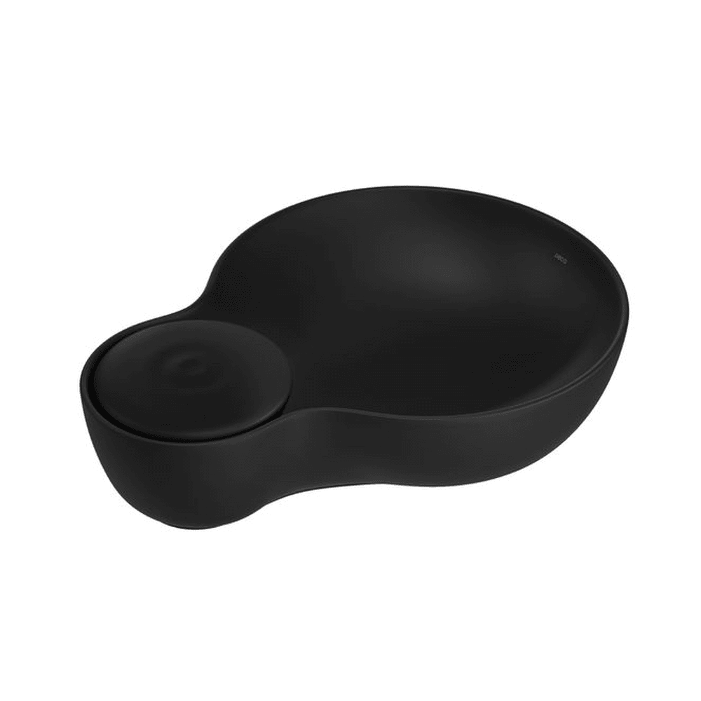 Cuba de Apoio Deca Oceano 54 cm Preto Fosco L.16054.94