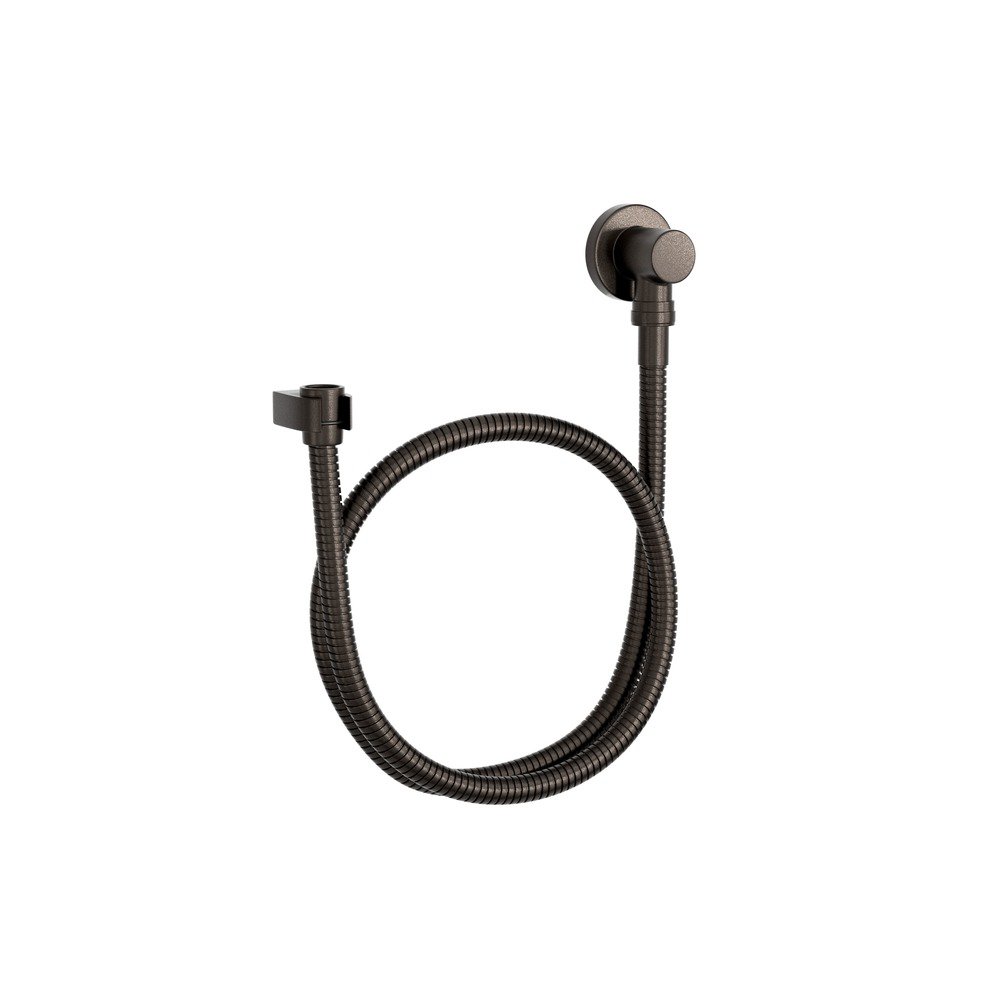 Kit Flexível para Ducha Manual Deca 1,70m Redondo Brown Matte