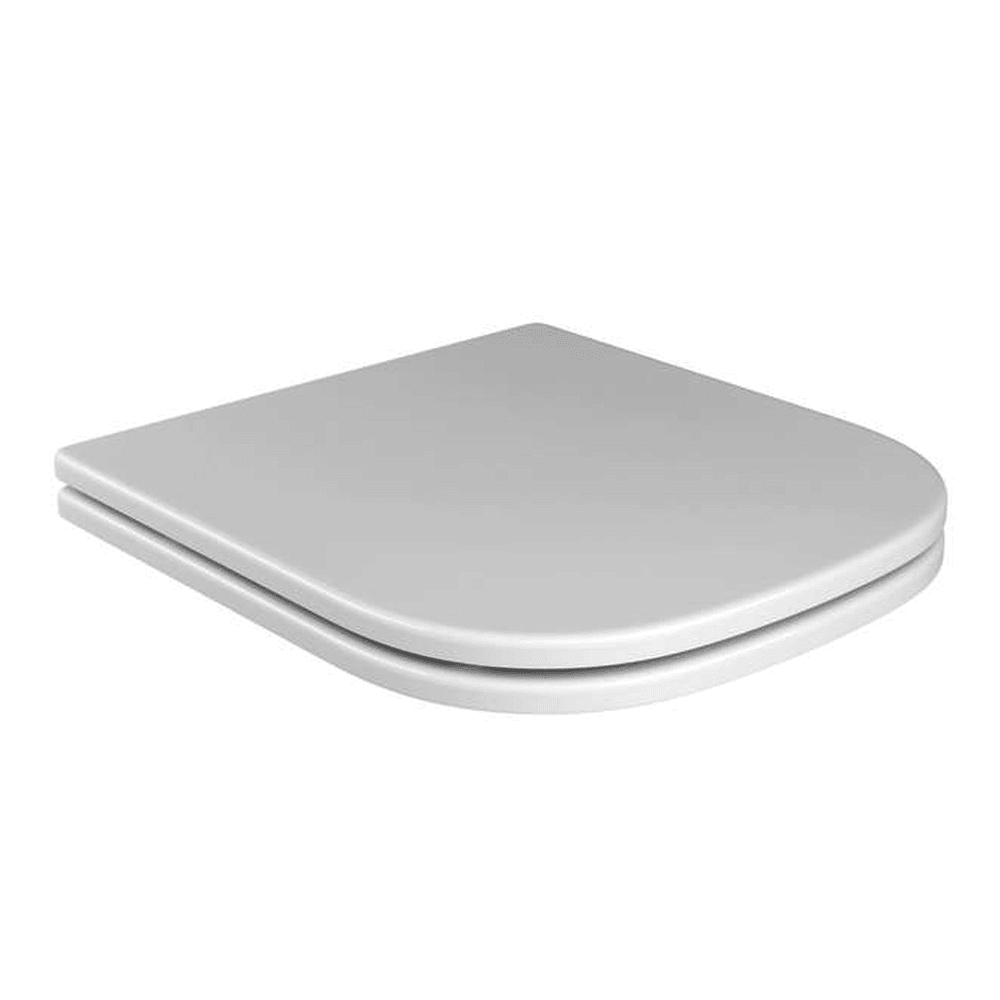 Assento Deca Poliéster Monocromático Axis Branco AP.217.BR.17