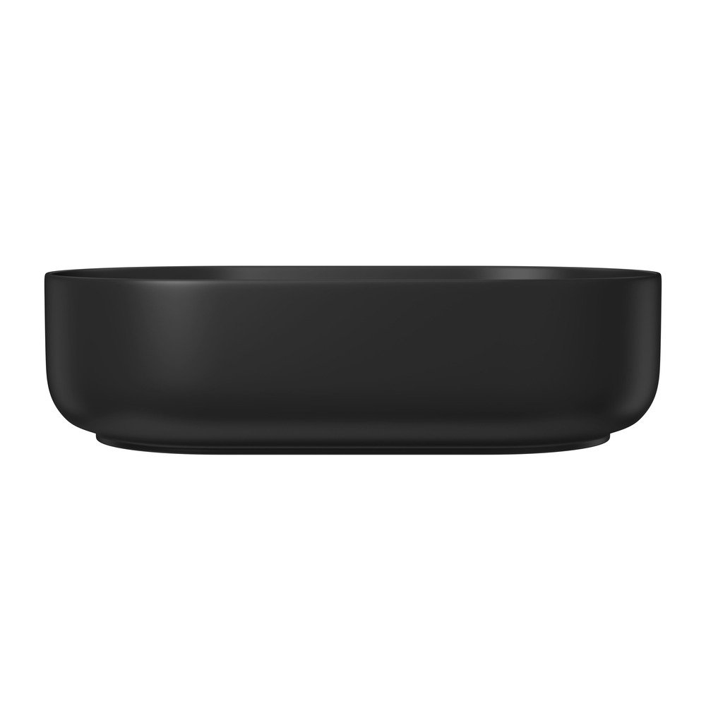 Espelho Gatco Latitude II - 63cm Retangular, Preto Fosco