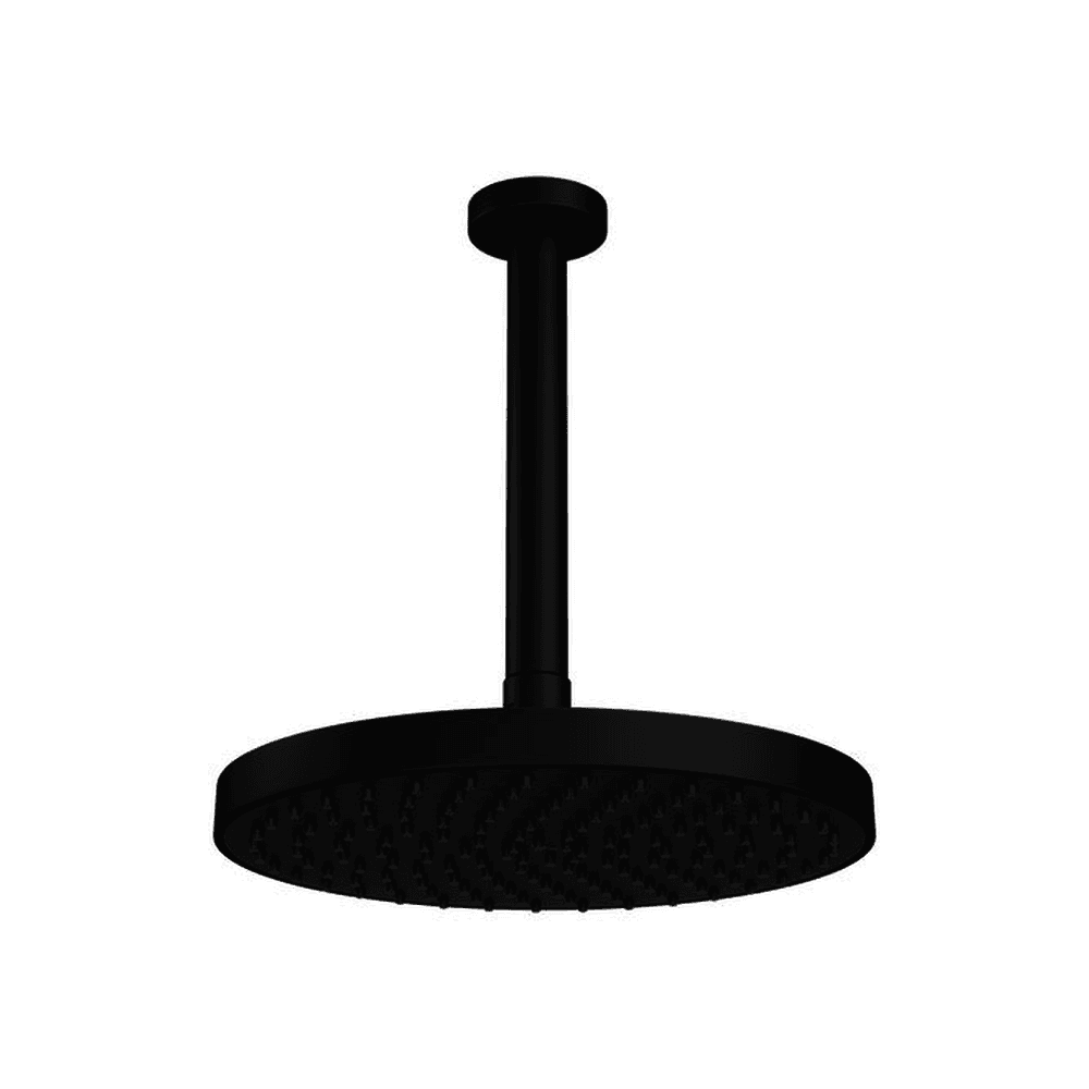 Chuveiro de Teto Deca Flex Max Redondo Black Matte 2085.BL.TET.MT