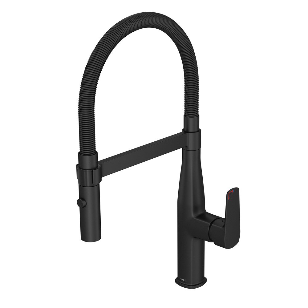 Monocomando de Cozinha Deca Level Gourmet Black Matte 2275.BLMT