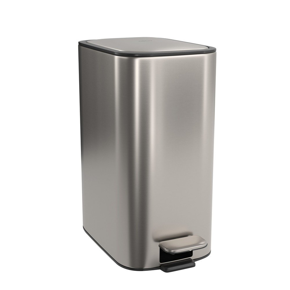 Lixeira Quadrada com Pedal Deca Inox 11,5 litros 1005.qua.11.inx