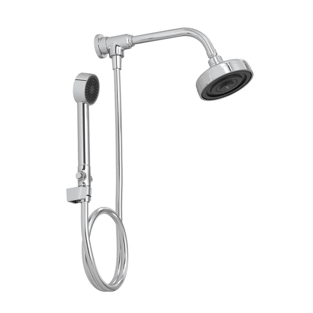 Kit Chuveiro Deca Acqua Plus com Flexivel PVC e Ducha Manual Cromado 1990.C.STD.KIT.N 