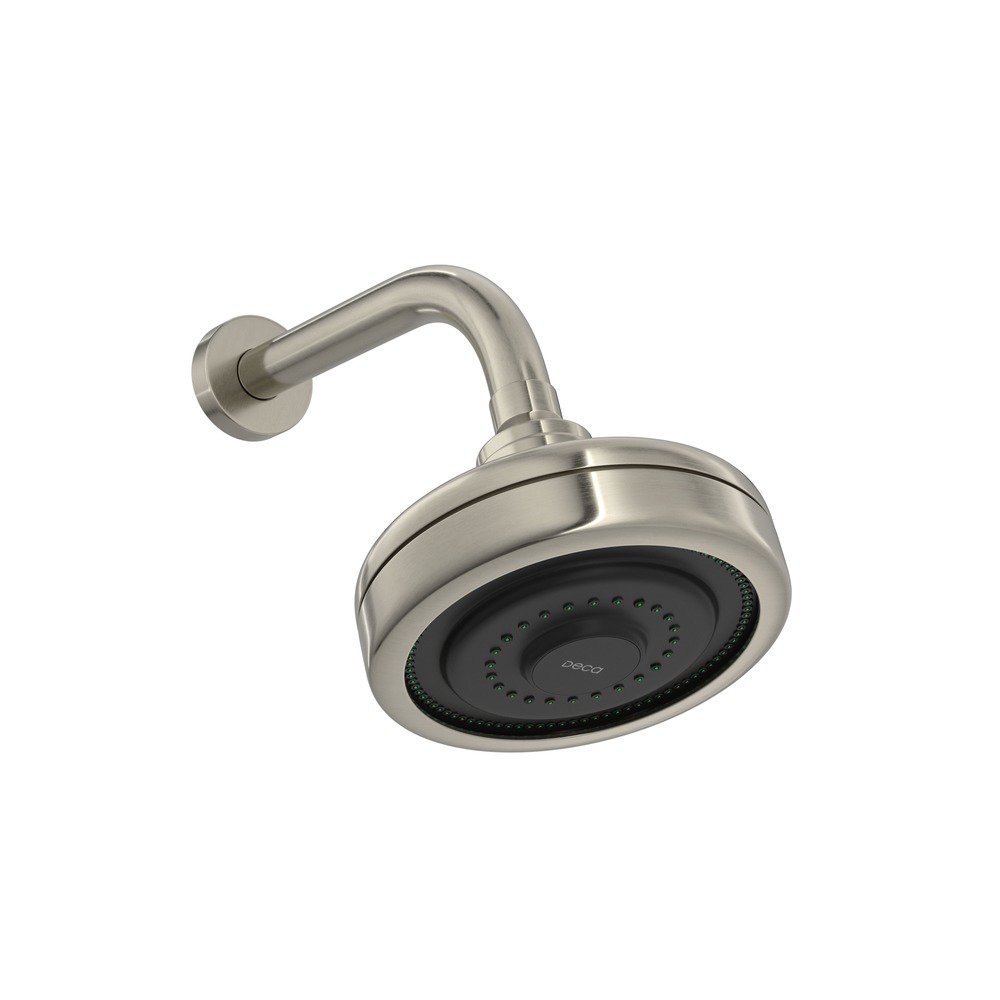 Chuveiro Deca Acqua Plus Inox Tubo Curvo Standard 1990.inx.std