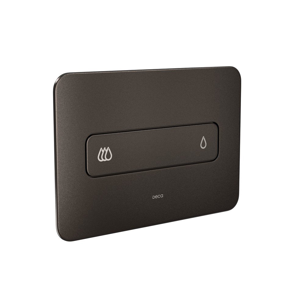 Acabamento Deca You para Caixa de Descarga Embutida Mecanica Brown Matte
