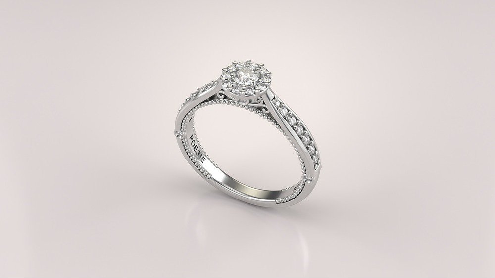  Anel de Noivado Uni Princess I (diamantes de laboratório) (1)