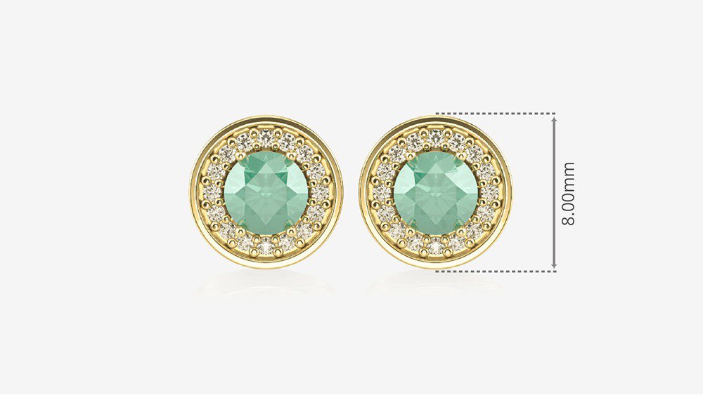 Brinco Halo II-Es (medidas)