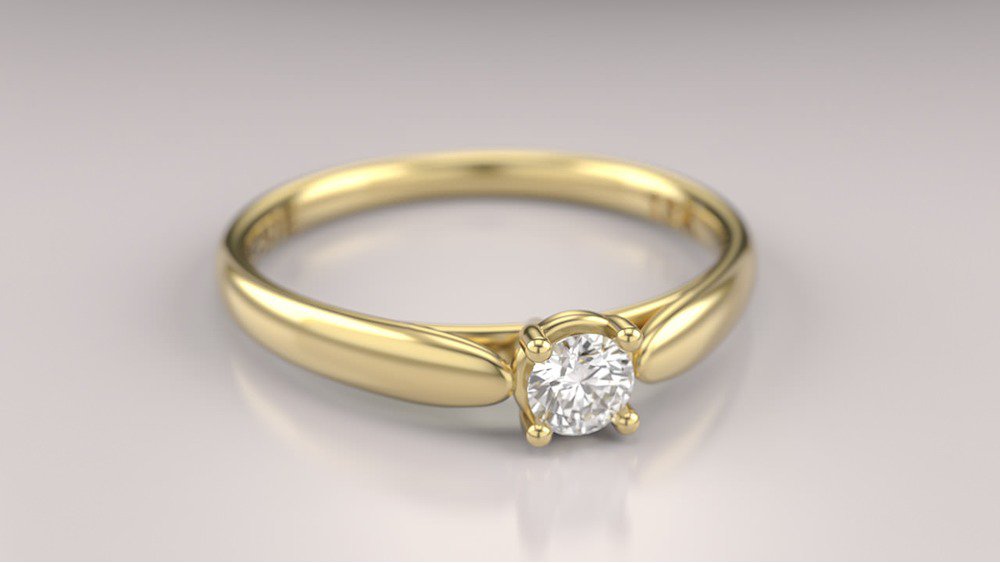 Anel de Noivado Joy II (2)