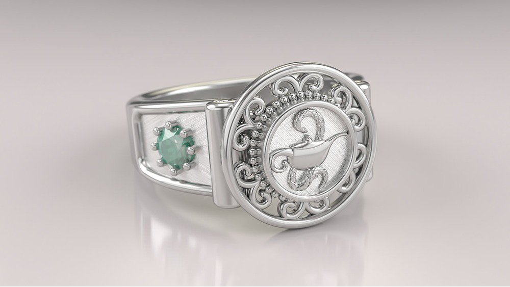 Anel de Formatura de Enfermagem Sinete I (3)