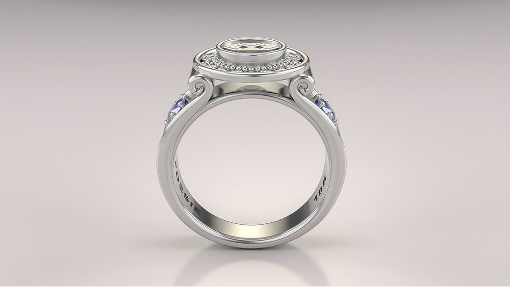 Anel de Formatura de Administração Sinete I (2)