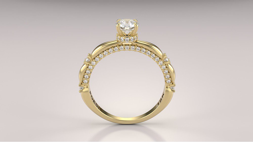  Anel de Noivado Ária II (diamantes de laboratório) (2)