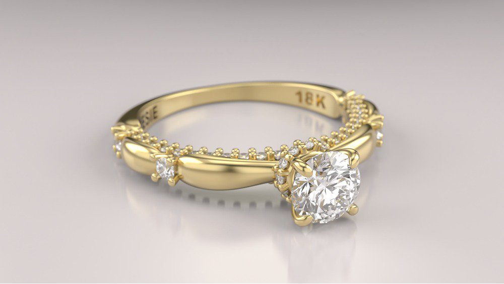 Anel de Noivado Ária II (3)