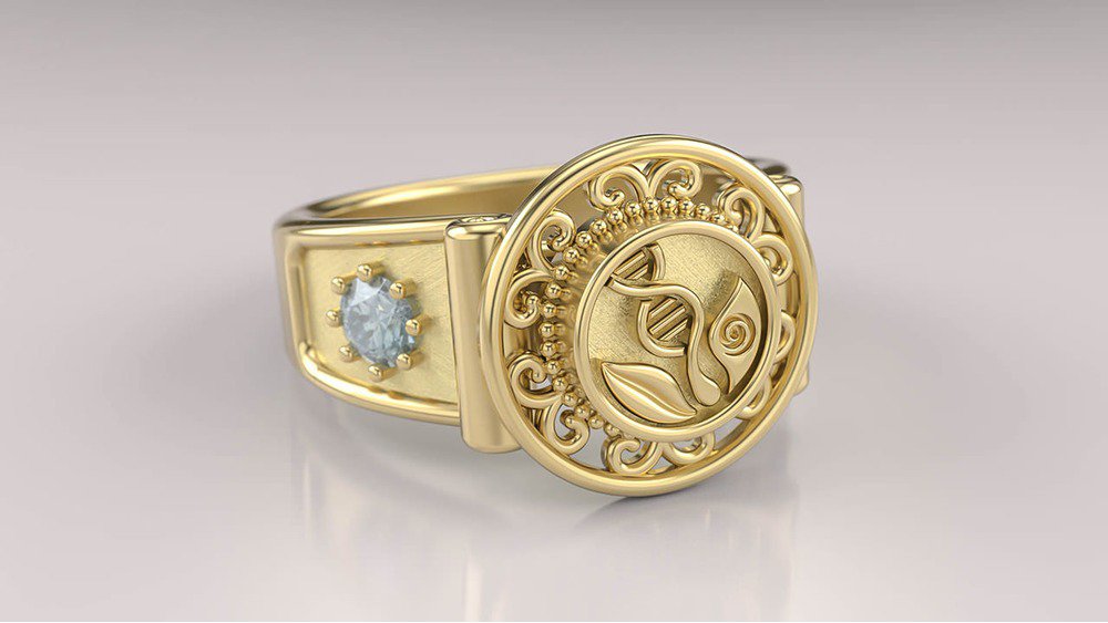 Anel de Formatura de Biologia Sinete II (3)