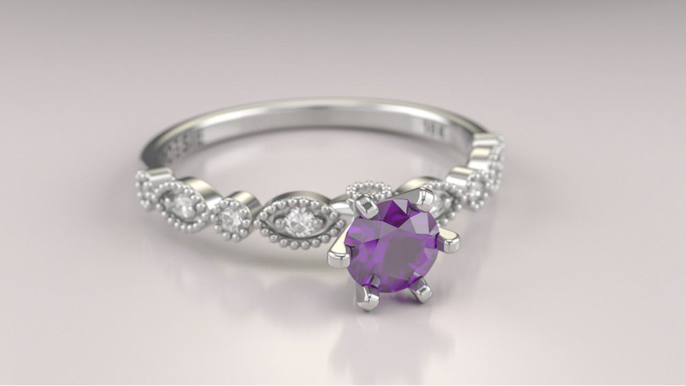 Anel de Noivado Gran Destiny I-Am (2)