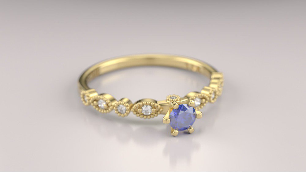 Anel de Noivado Destiny II-Sa (2)