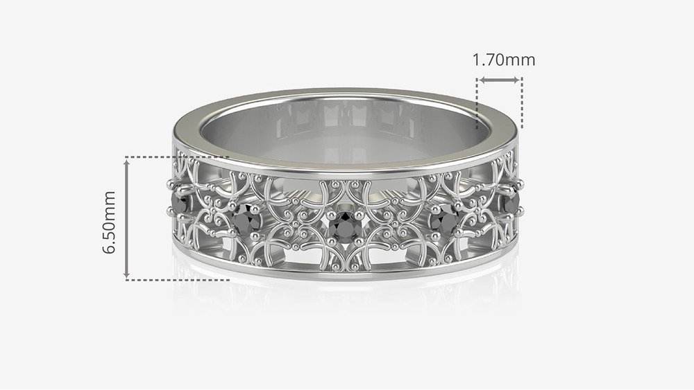 Aliança Romanesque I (Medidas)