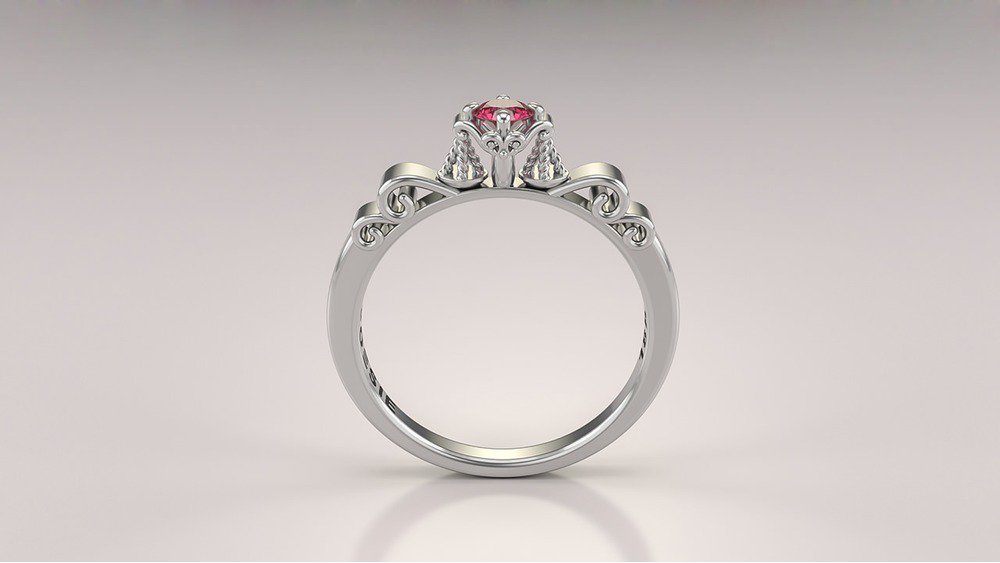 Anel de Formatura de Direito Justitia I (2)