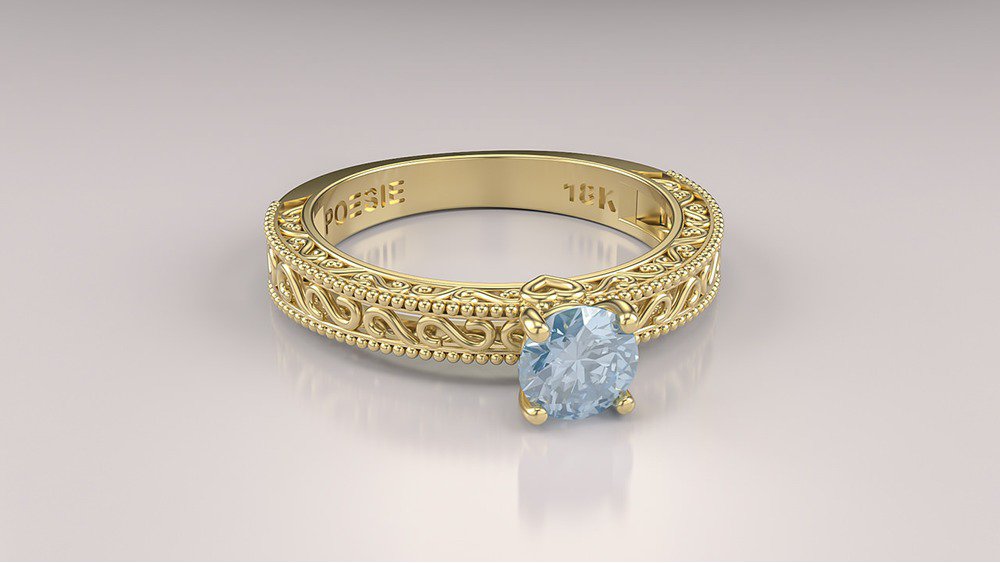 Anel de Noivado Relique II-Tp (3)