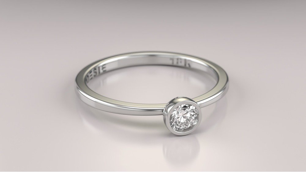 Anel de Noivado Soliste I (2)