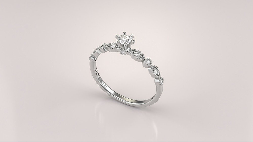 Anel de Noivado Destiny I (2)